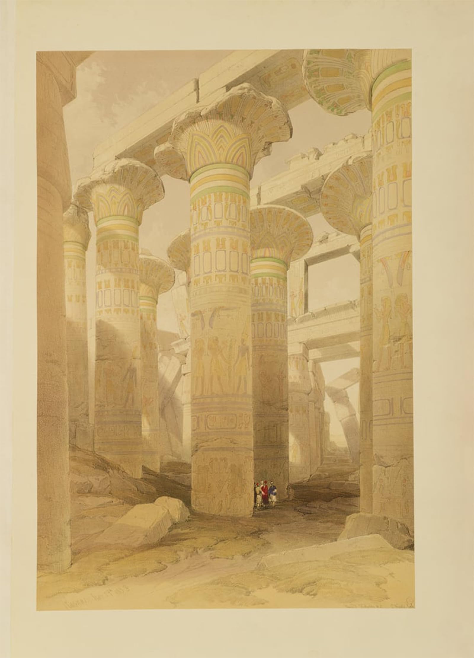 Cuadro de lienzo de Karnak de 60x90cm ideal para vestir paredes vacías de dormitorios 5