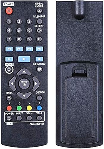 AKB73896401 - Control remoto de repuesto para LG BLU RAY DISC reproductor de DVD BP340 BP350 BPM25 BPM35 UP870 UP875 BP550