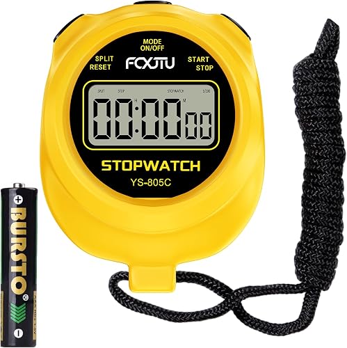 Simple YS-805C stopwatch, Yellow