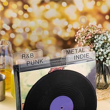 Amazon.co.jp: アクリルビニールレコードディバイダー DIY A-Z