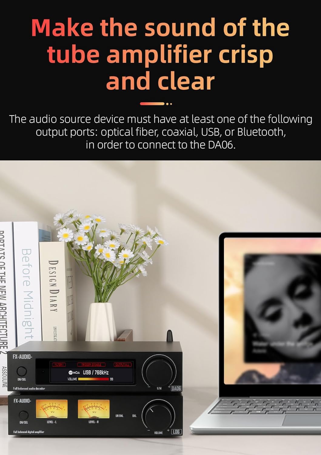 FX-Audio- DA06 MQA Full Expansion Audio Decoder Dual AKM4493SEQ XU316 768kHz/32Bit DSD512 Hi-Res True Balanced DAC with Remote Control