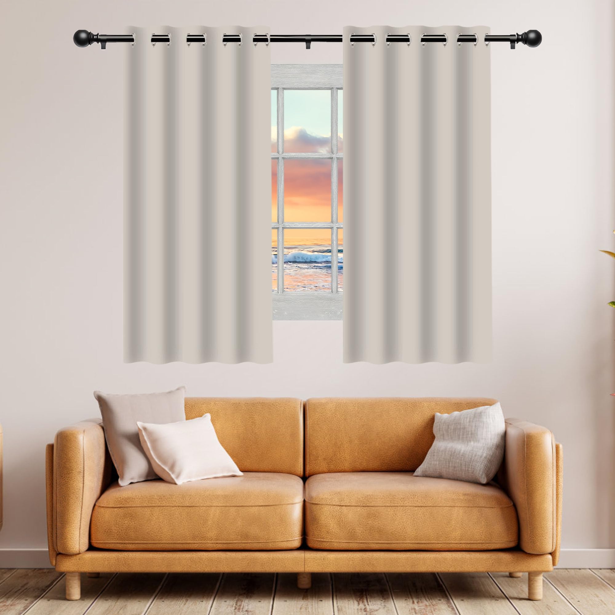 Rideaux occultants pour chambre adulte et salon ambiance cocooning