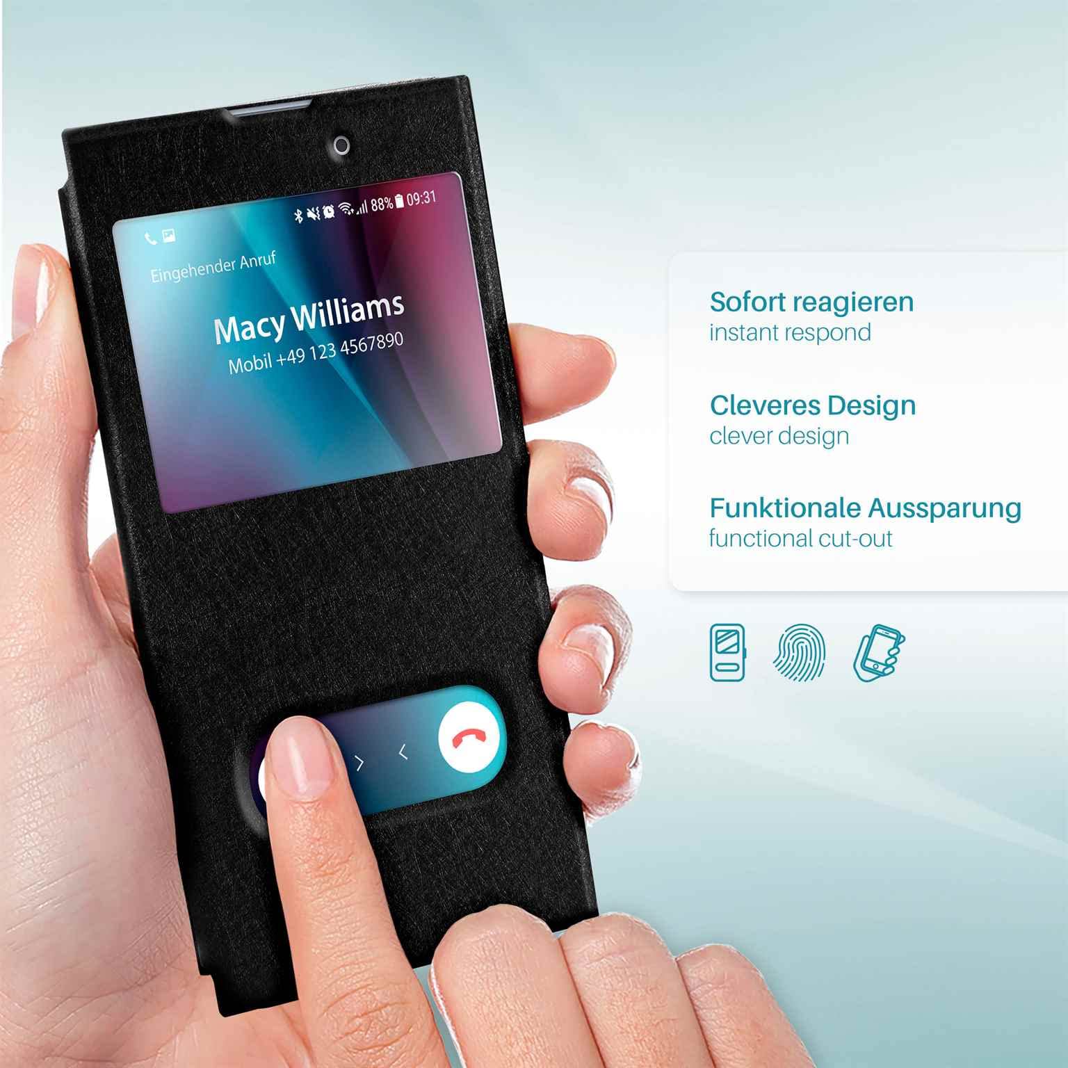 Housse De Protection Pour Sony Xperia L Avec Clip De Ceinture Étui 360