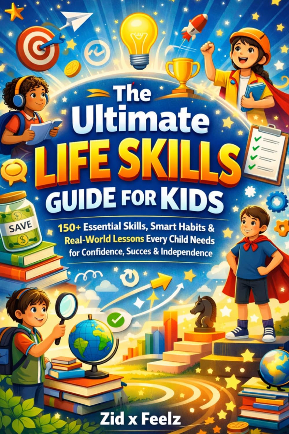 The Ultimate Life Skills Guide for Kids: 150+ Essential Skills, Smart Habits & Real-World Lessons Every Child Needs for Confidence, Success & Independence