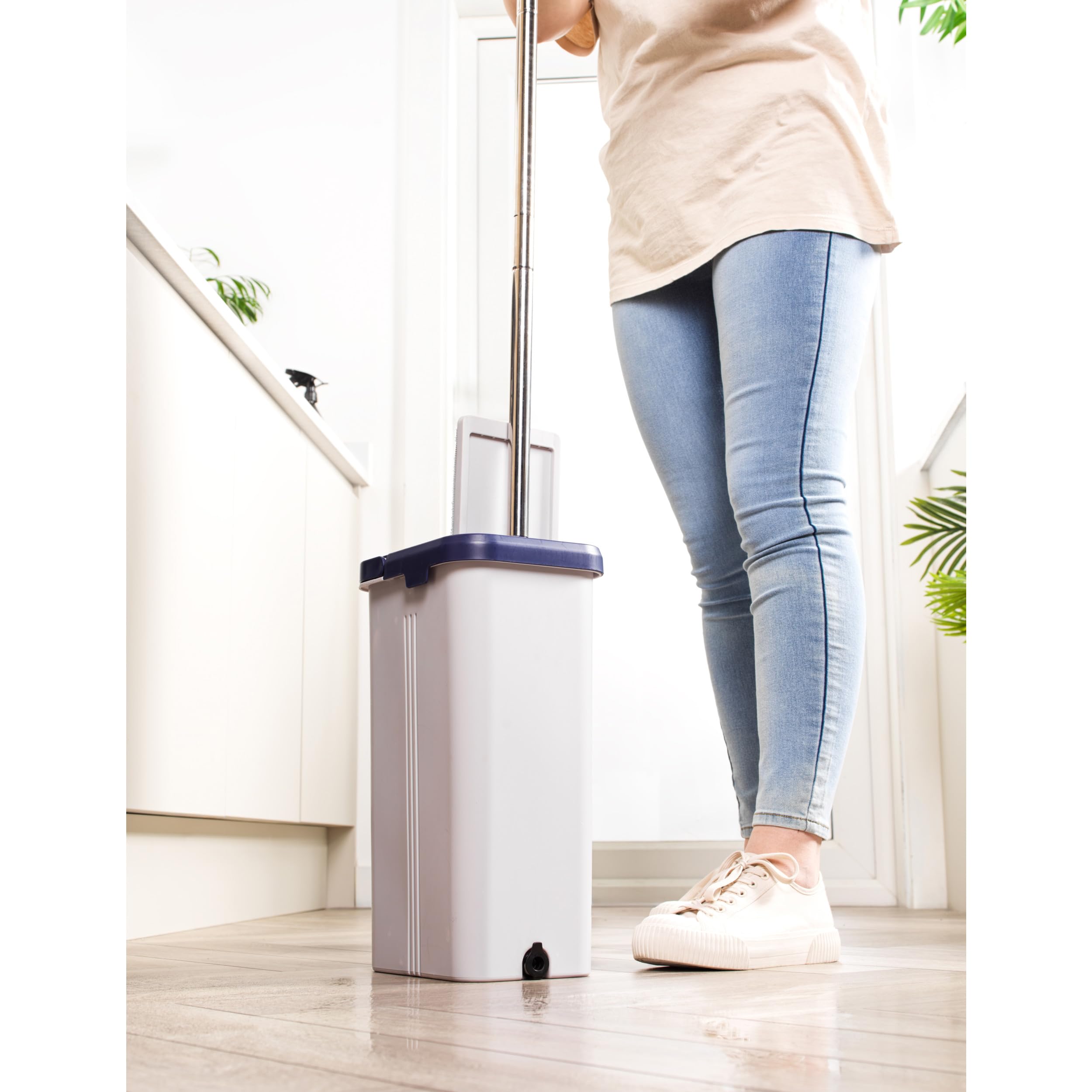 Albert Austin 5L Flat Mop And Bucket Set Convenient Floor Cleaner - View #7