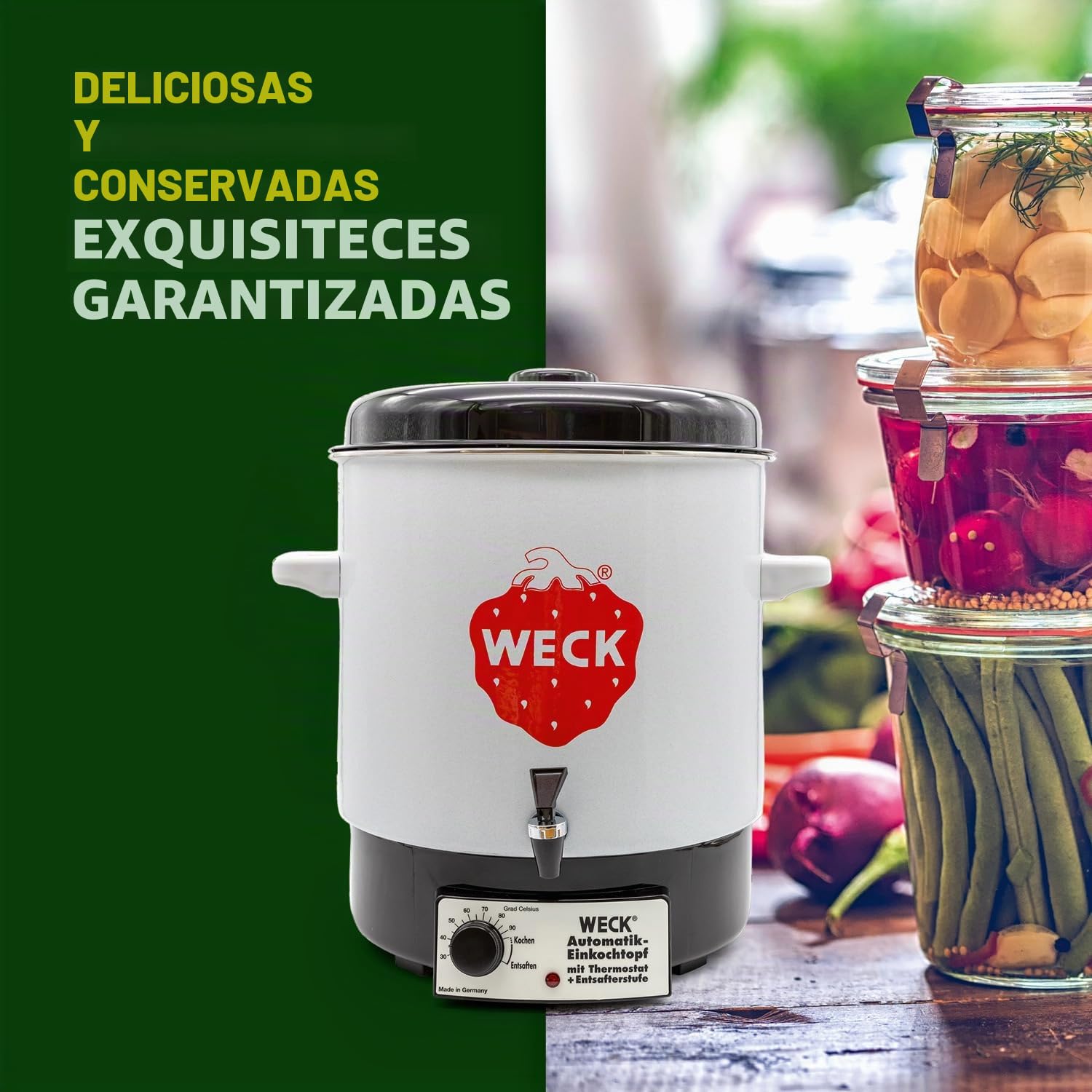 Weck WAT 14A - Esterilizador (2000 W)