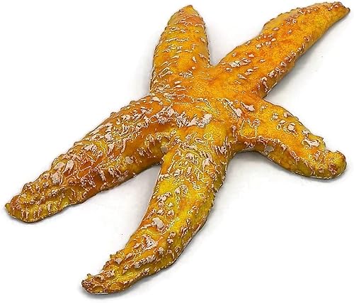 Miniatura 5 de 1Pc Handmade Ceramic Starfish Tile, Coastal Wall Decor For Home, Swimingpool Aquarium or Fish Tank, Beach Lover Gift for Women (17cm6.7in Long,