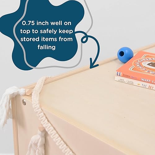 Miniatura 5 de Children's Factory Rincón de lectura de cubo de tranquilidad, de madera