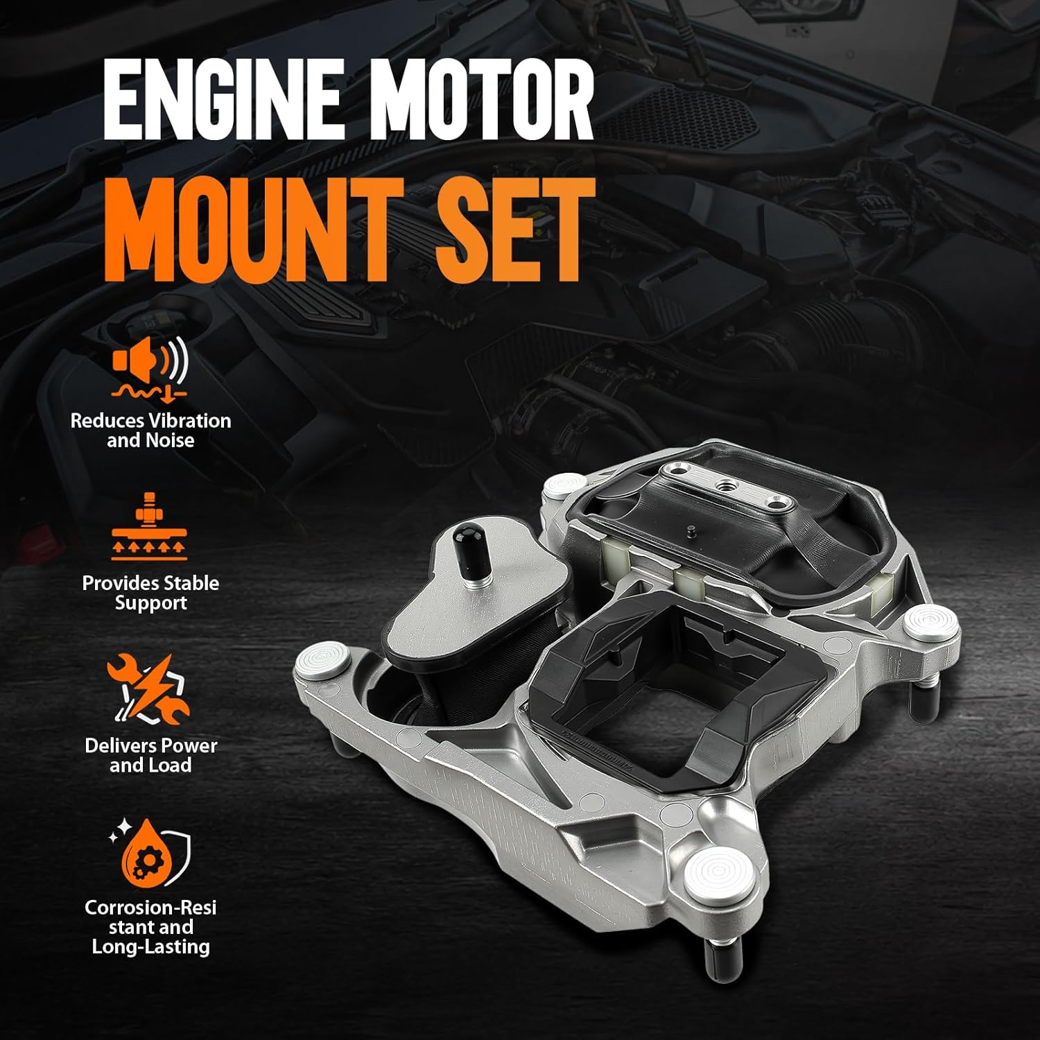 AUTOKAY Automatic Transmission Mount for Audi A7 A6 Quattro RS7 4G0399153A