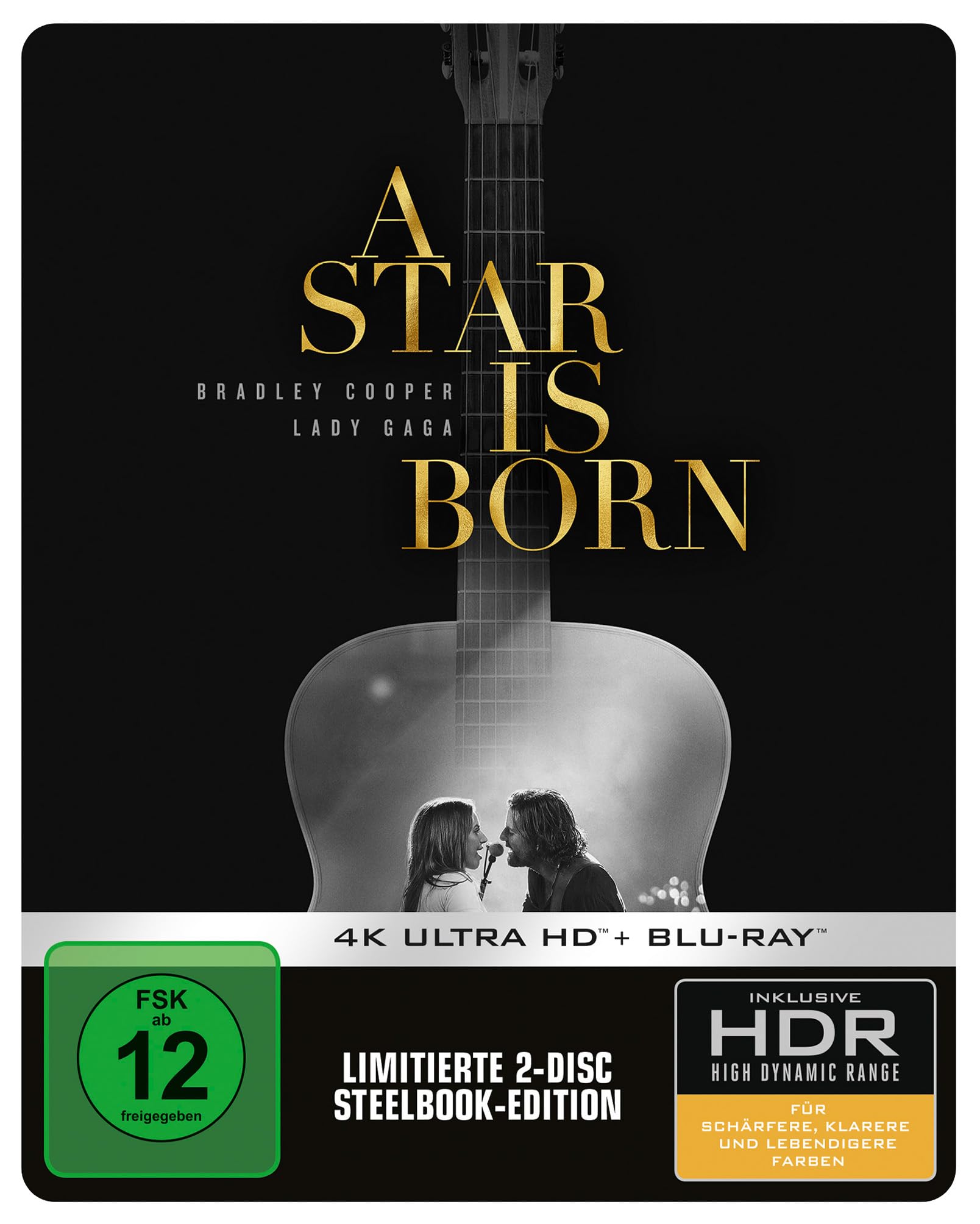 A Star Is Born - Steelbook (4K Ultra HD+Blu-ray)