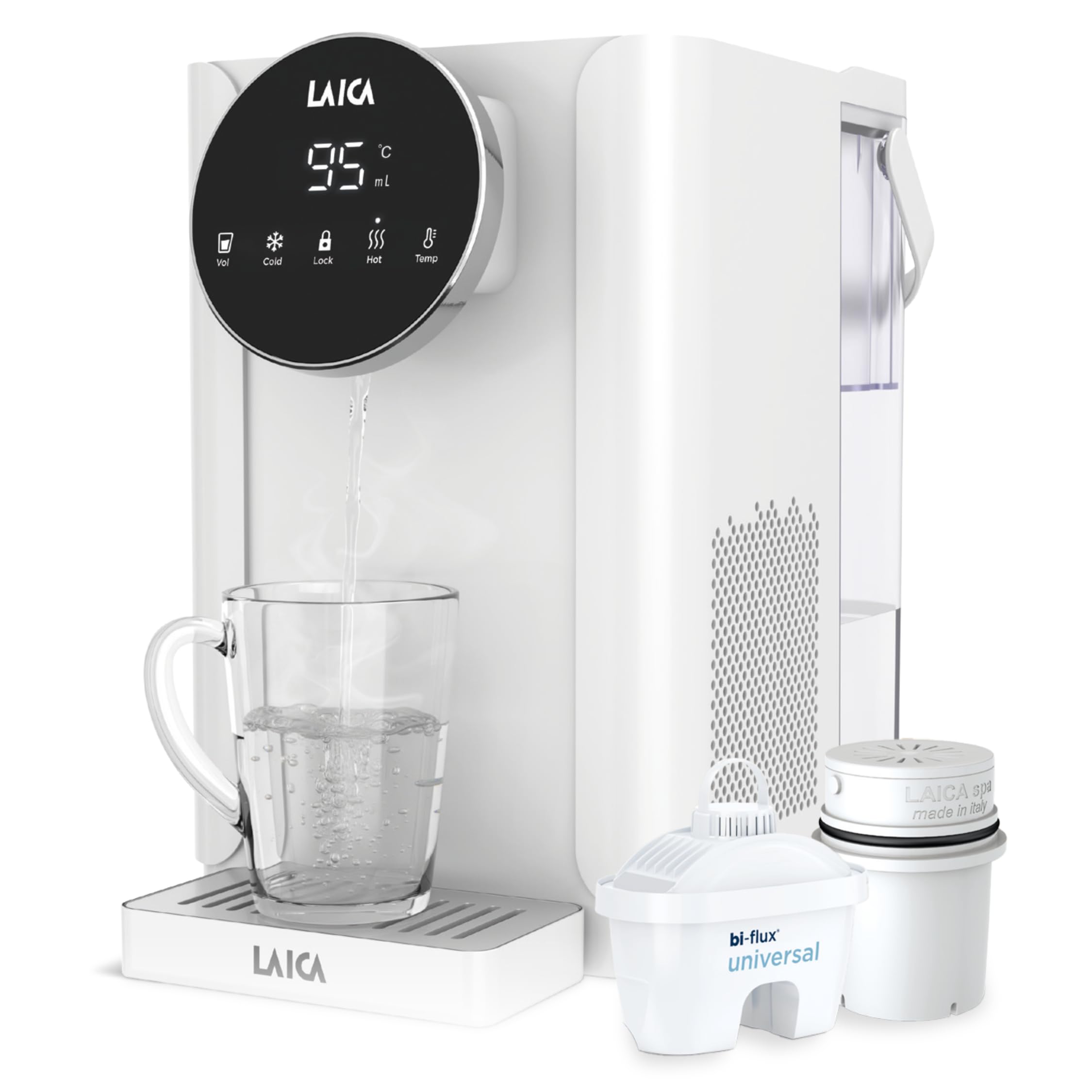 Dispensador de Agua Laica IWH11E/ 2400W/ Capacidad 4L