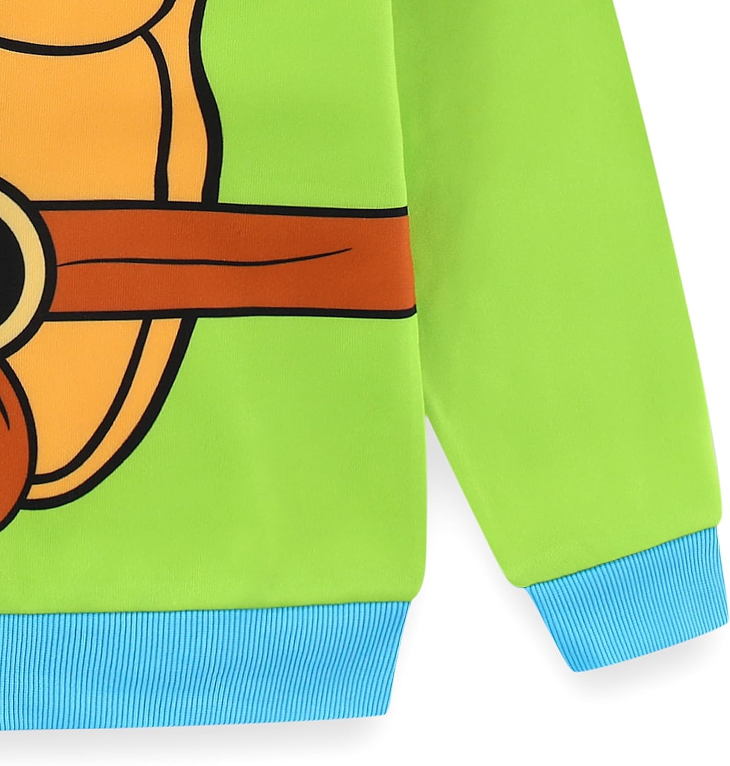 Nickelodeon Teenage Mutant Ninja Turtles TMNT Leonardo Boys Full Zip Up Hoodie for Toddler and Big Kids - Image 5