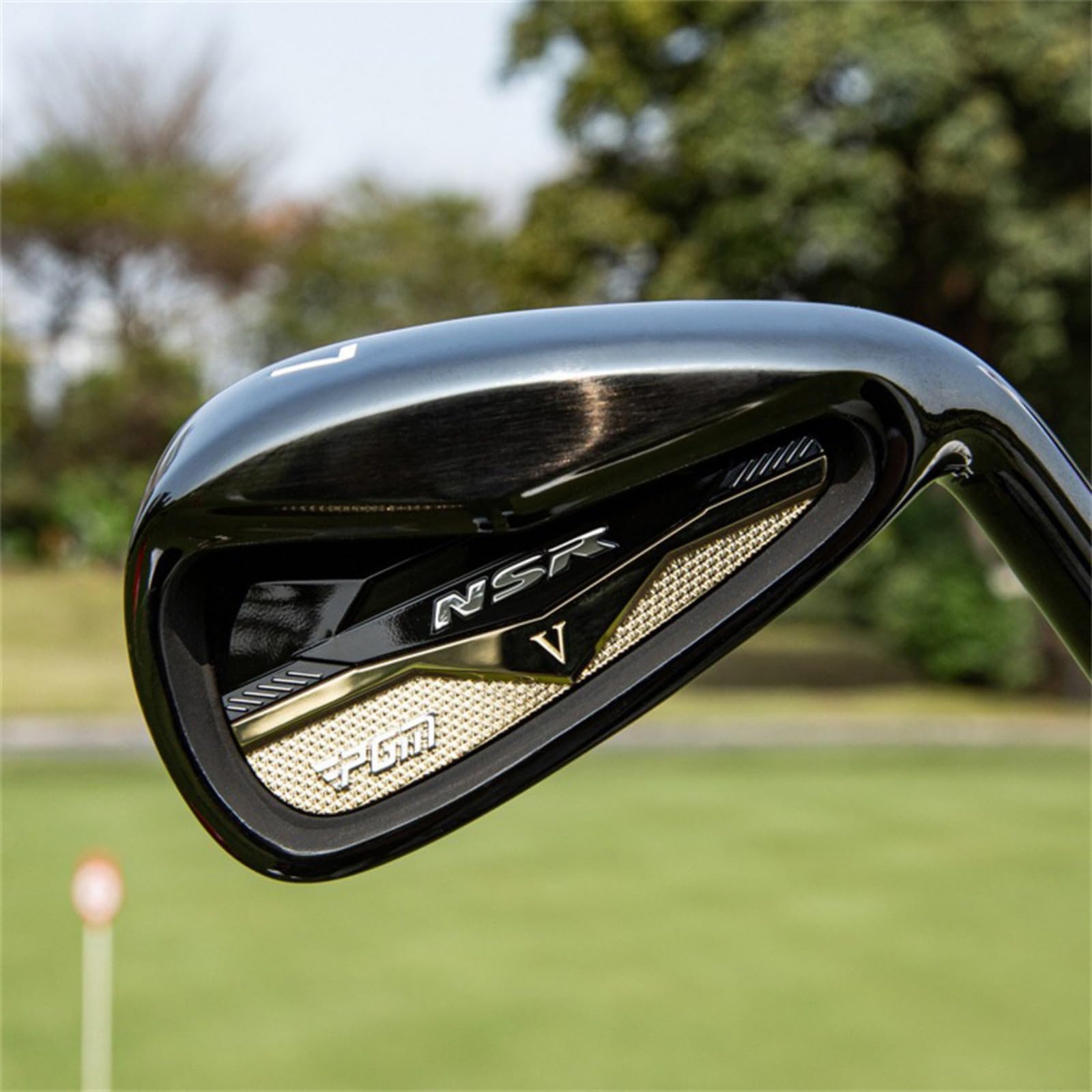 #7 - Hierro de palo de golf con eje de acero o carbono de 4,5 grados para hombres y mujeres, práctica de entrenamiento de golf, palos individuales