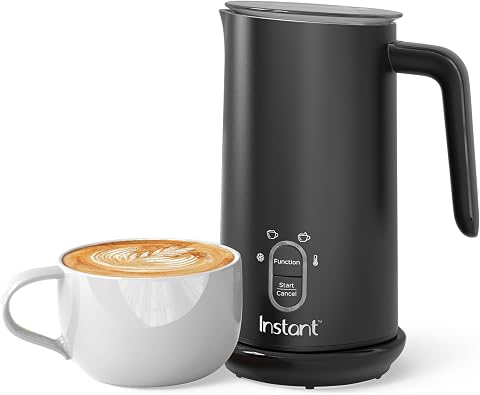 Instant Pot 4-in-1 Milk Frother, 10 oz, Black
