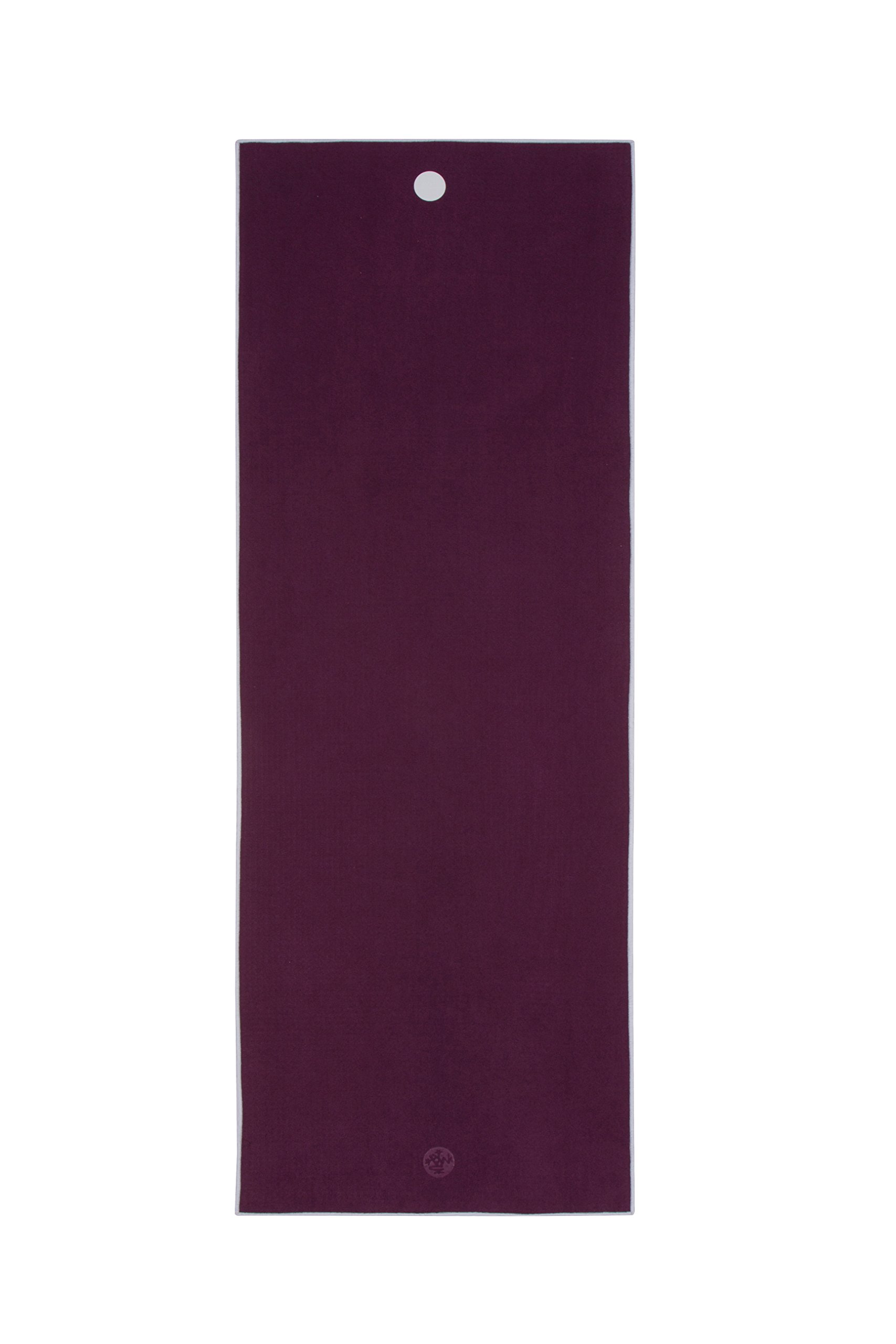 Manduka Yogitoes - Asciugamano da yoga con fondo antiscivolo in gomma, ad asciugatura rapida, per yoga, pilates, esercizio fisico, 190 cm
