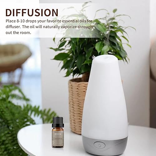 Miniatura 7 de BURIBURI Paquete de gel de aloe vera con aceite esencial de cock aceites orgánicos de aromaterapia para el cuidado de la piel cuidado facial cuidado