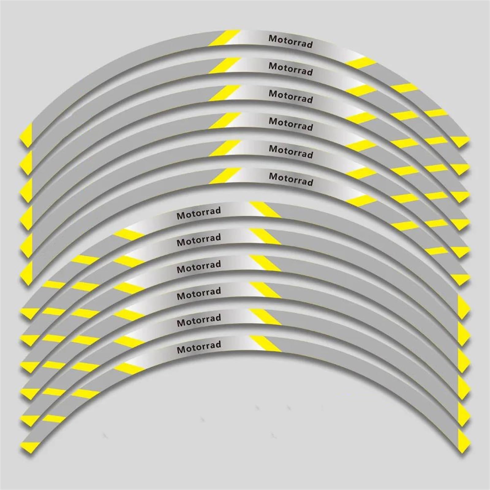 Stickers Motorcycle Wheel Stickers Reflective Rim Motorbike Waterproof Decals for F900XR F900 XR F 900 F900xr(Style 13)