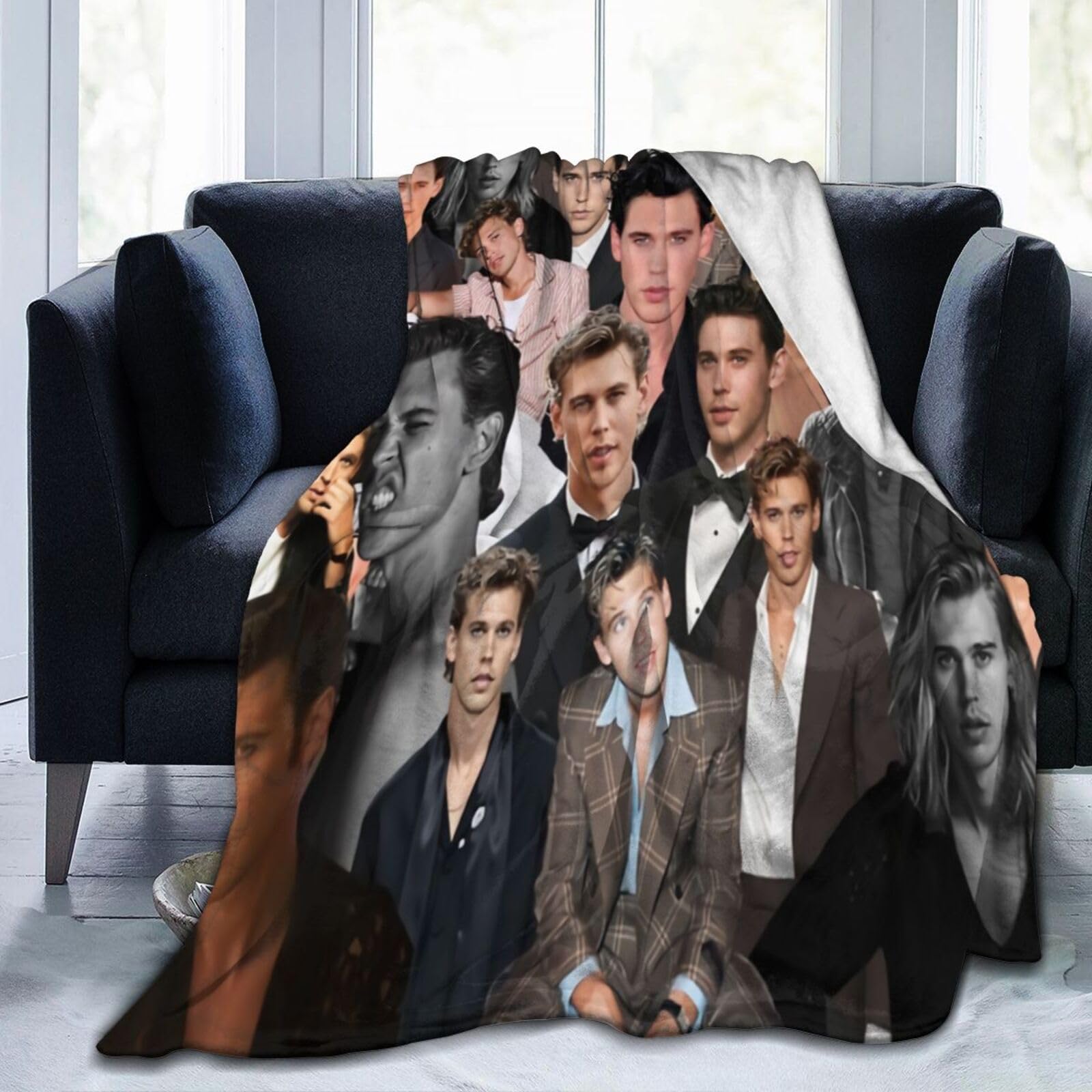 Amazon.com: STYLESS Austin Butler Collage Throw Blanket Flannel Lightweight  Fleece Blankets Bedding for Bed Sofa Couch Travelling Decor 50X40 : Home  u0026 Kitchen