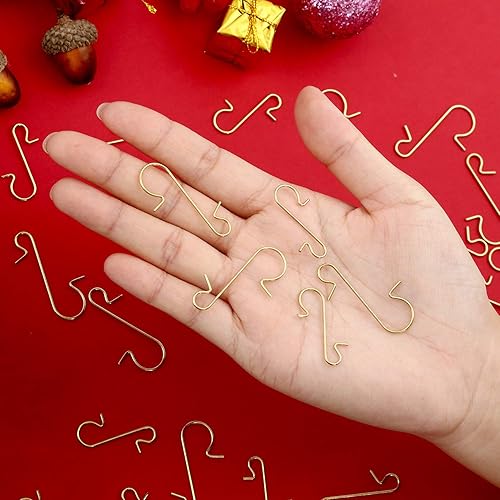 Miniatura 9 de Tatuo 240 ganchos para adornos navideños en forma de S, ganchos para adornos de árbol de Navidad con caja de almacenamiento para decoración del