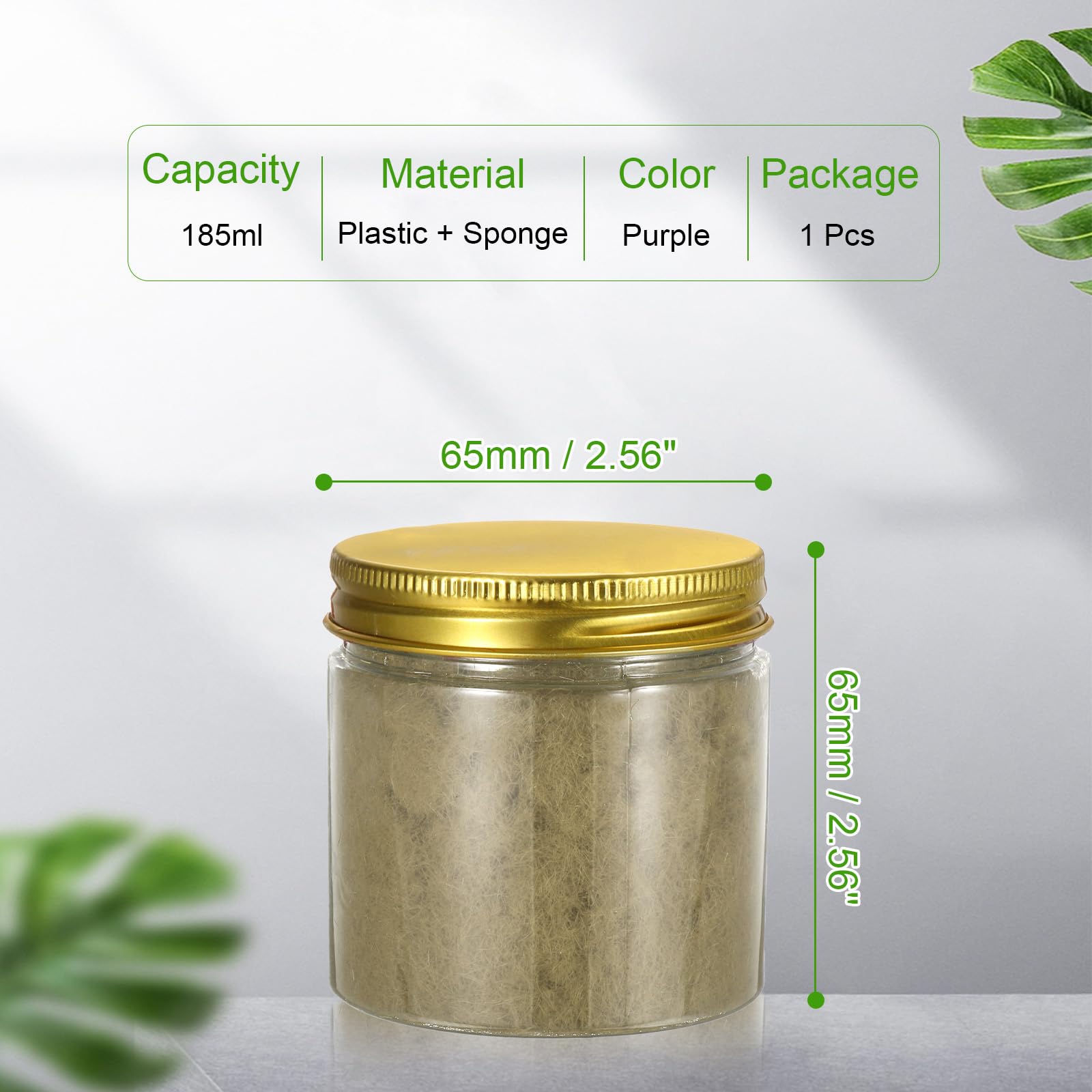CoCud Model Grass Terrain Powder, 185ml Capacity, Fake Miniature Flower Grass Tree 3mm Nylon Mustard - Image 2