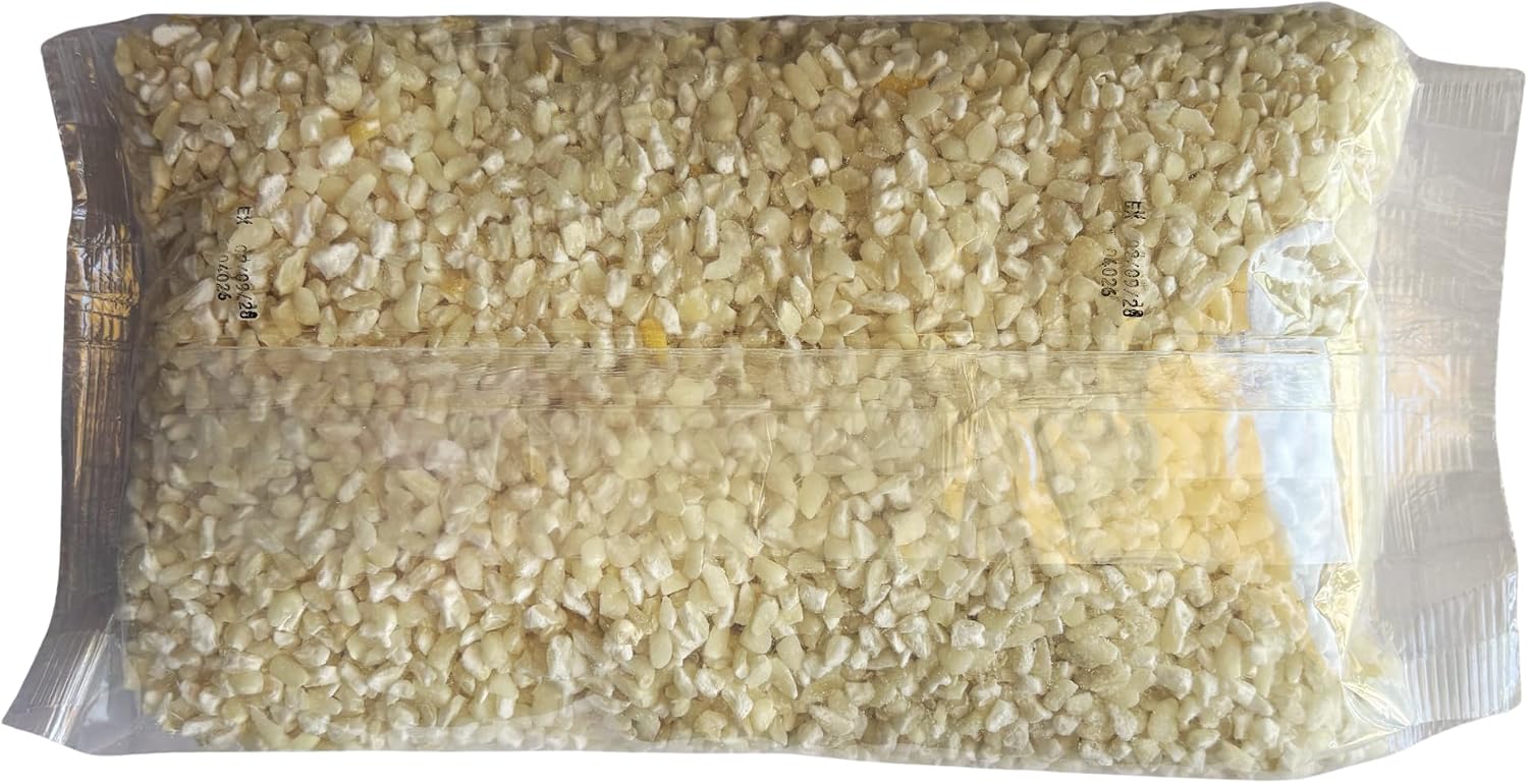 Yummmy White Hominy Corn 56 oz, Kosher certified, 100% Natural Maiz trillado blanco, Premium image 3