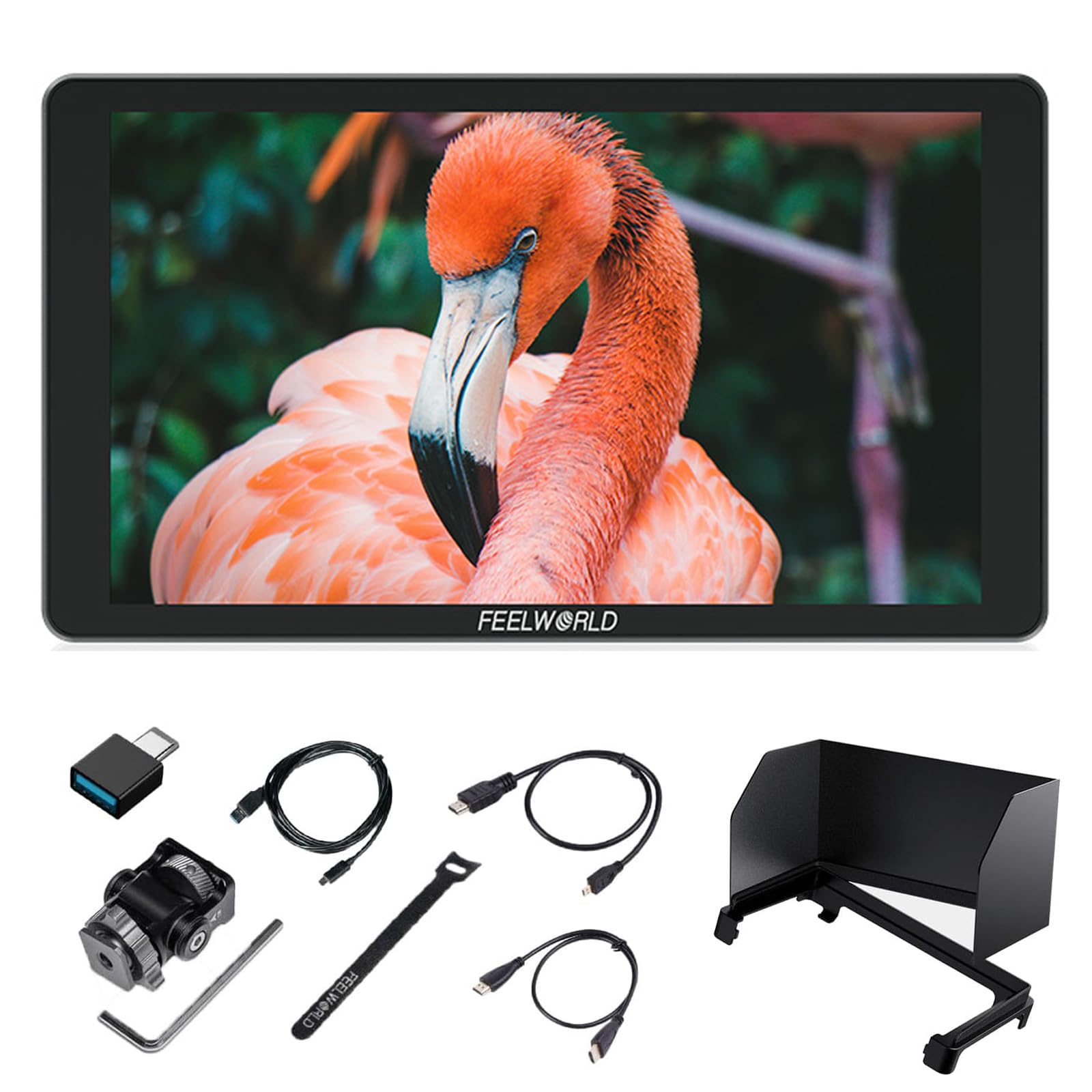 Amazon.com : FEELWORLD P6XL 6 Inch Camera Monitor Built-in Battery