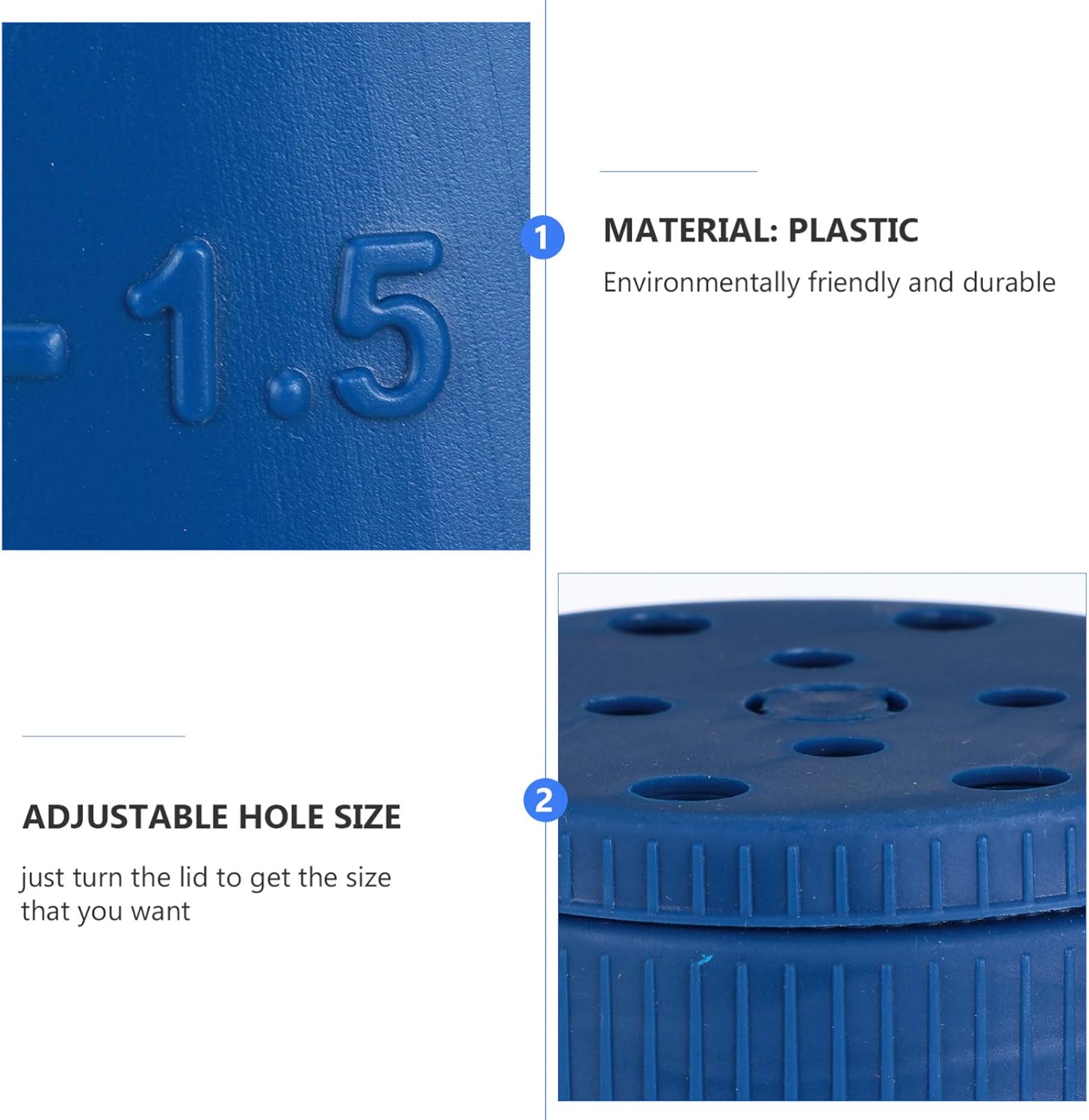 DOITOOL 2L Spot Spreader Handheld Salt and Spreader Shaker Ice Melt Salt Dispenser for Salt Ice Melt Earth Food and Fertilizer : Patio, Lawn & Garden