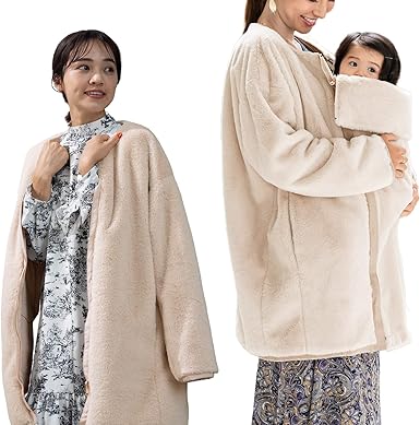 Amazon | Sweet Mommy ママコート 抱っこおんぶ対応 リバーシブルママ