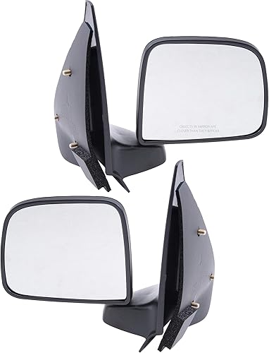 Espejo retrovisor lateral manual para conductor y pasajero para camioneta Ford Mazda ZZP069180 F87Z17682SAA