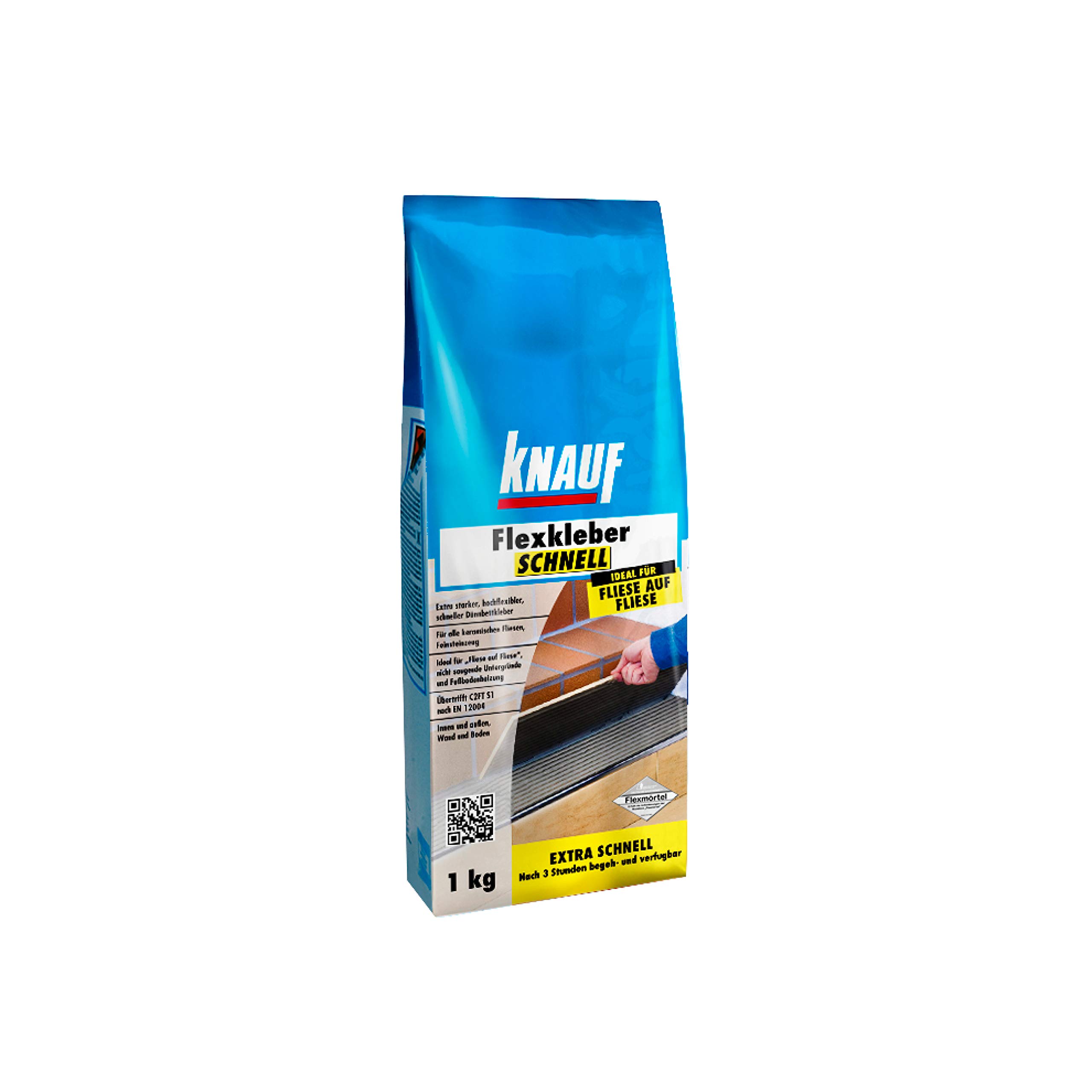 Knauf Flexkleber Schnell 1 kg – Fliesenkleber/Flexkleber