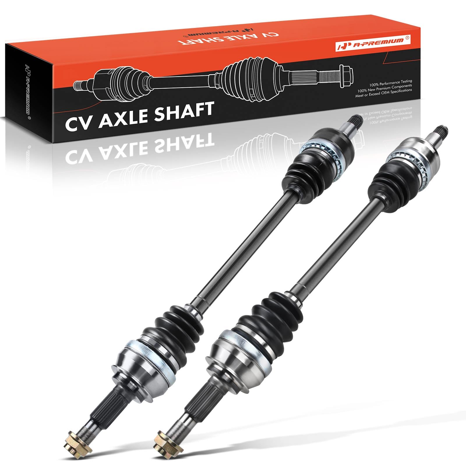 Photo 1 of A-Premium Pair (2) Rear CV Axle Shaft Assembly Compatible with Lexus IS250 2006 2007 2008 2009 V6 2.5L, GS300 2006 V6 3.0L, AWD, Driver and Passenger Side