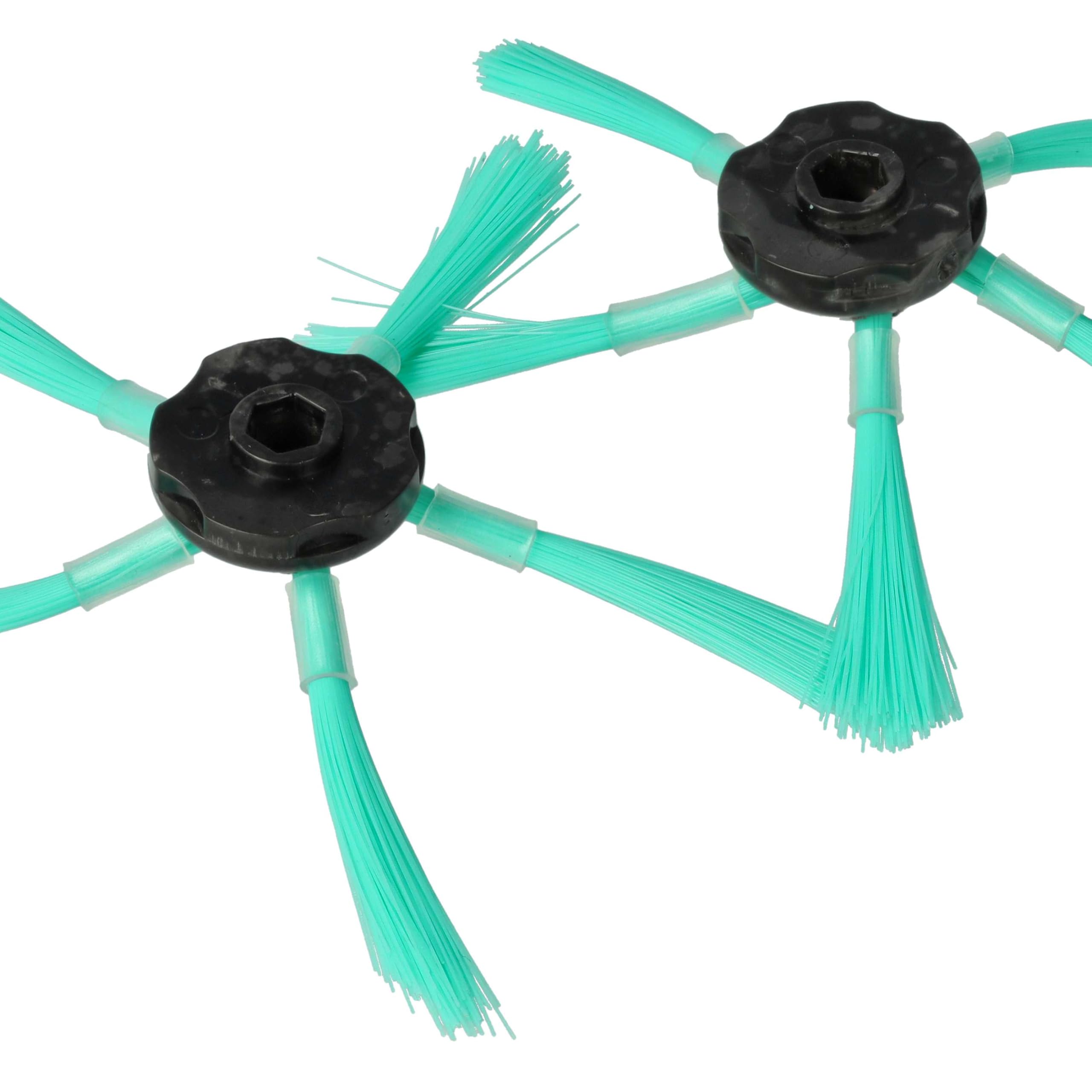 vhbw 10x Seitenbürste kompatibel mit Vorwerk Kobold VR300