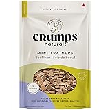 Crumps' Naturals Mt-Fd-105 Mini Trainers Freeze Dried Beef Liver (1 Pack), 126 G (Packaging may