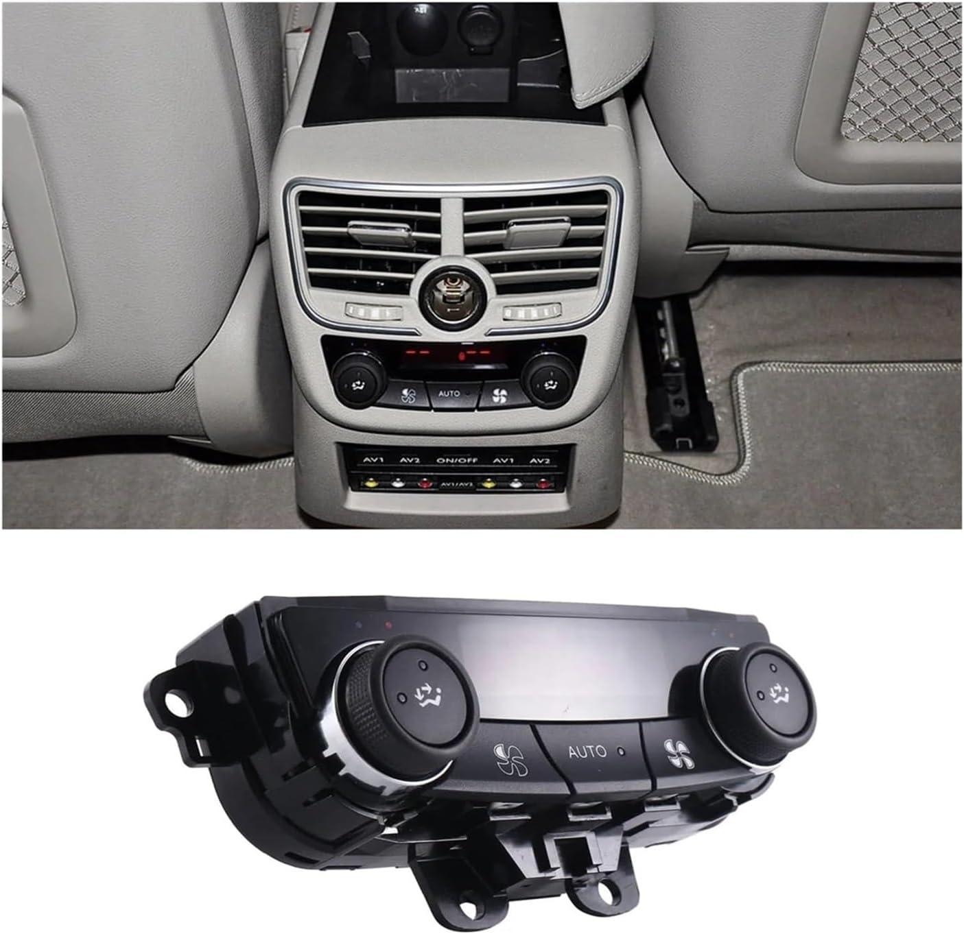 Car Climate Control Ac Panel 96773953Xt-01 Car Rear Ac Control Panel Air Conditioning Switch