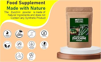 Blessfull Healing Organic Zucchini Powder 100% Pure Natural 100 Gram / 3.52 oz