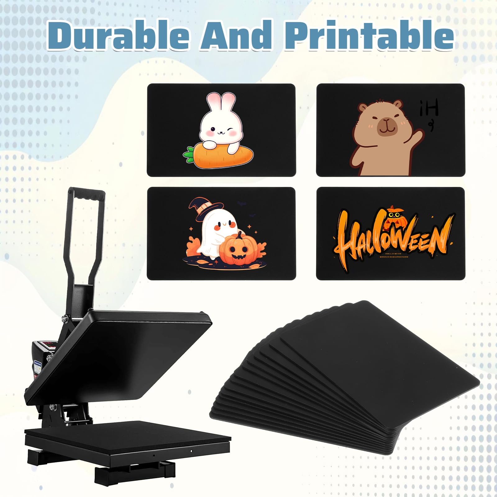 Cartes NFC NTAG215 Noir Réinscriptibles Lot de 20 - Cartes de visite NFC Mémoire 504 octets Compatible tous appareils