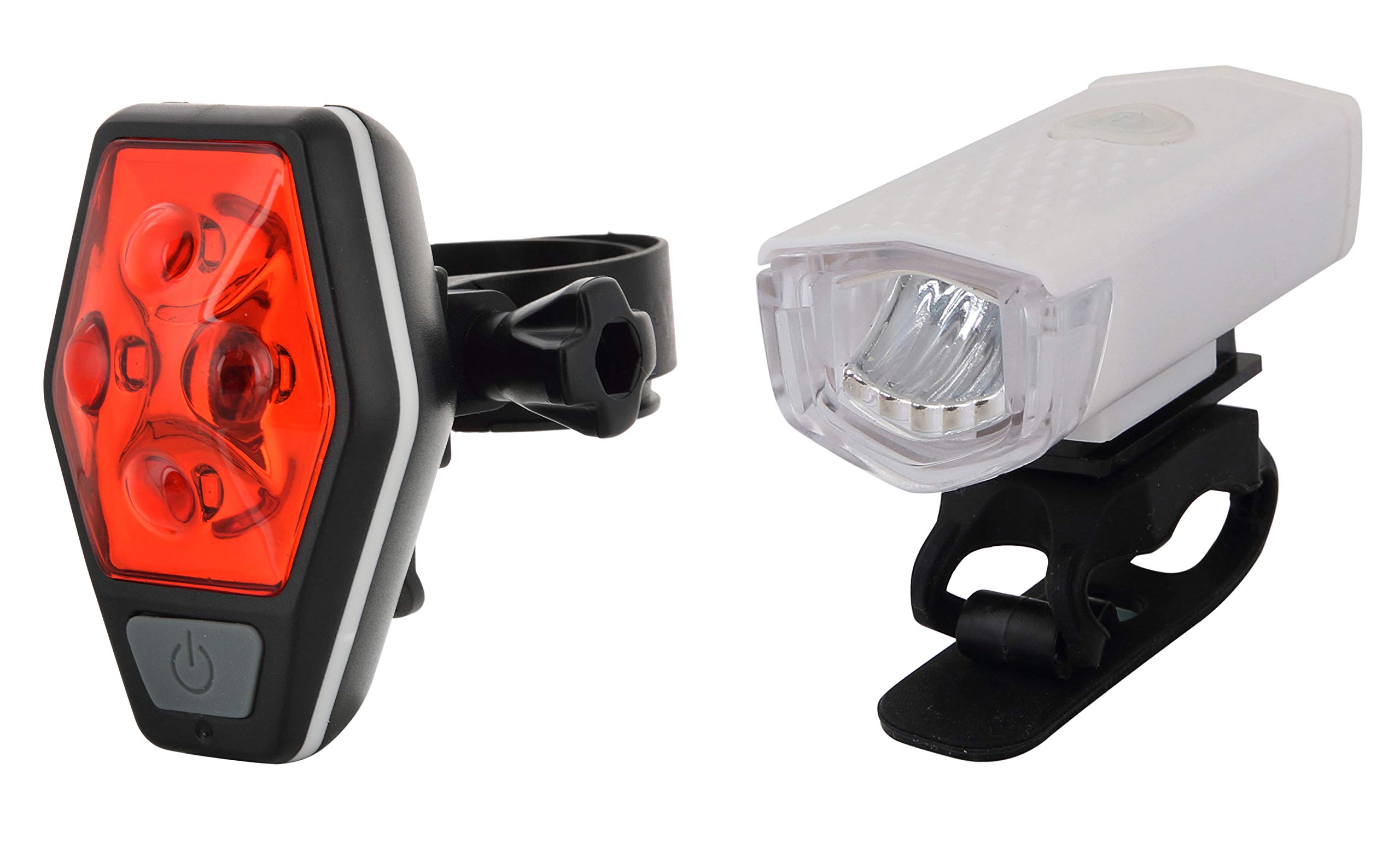 Dark Horse® Bicycle USB Rechargeable 3 Mode Front Light & 4 LED 7 Mode Tail Light Combo (B07GSTDQ19) Amazon Price History, Amazon Price Tracker