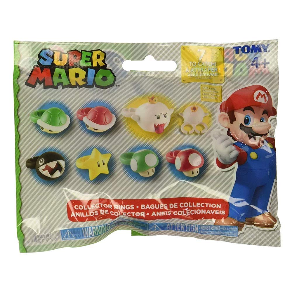 TOMY Super Mario 1 Random Blind Collectors Ring