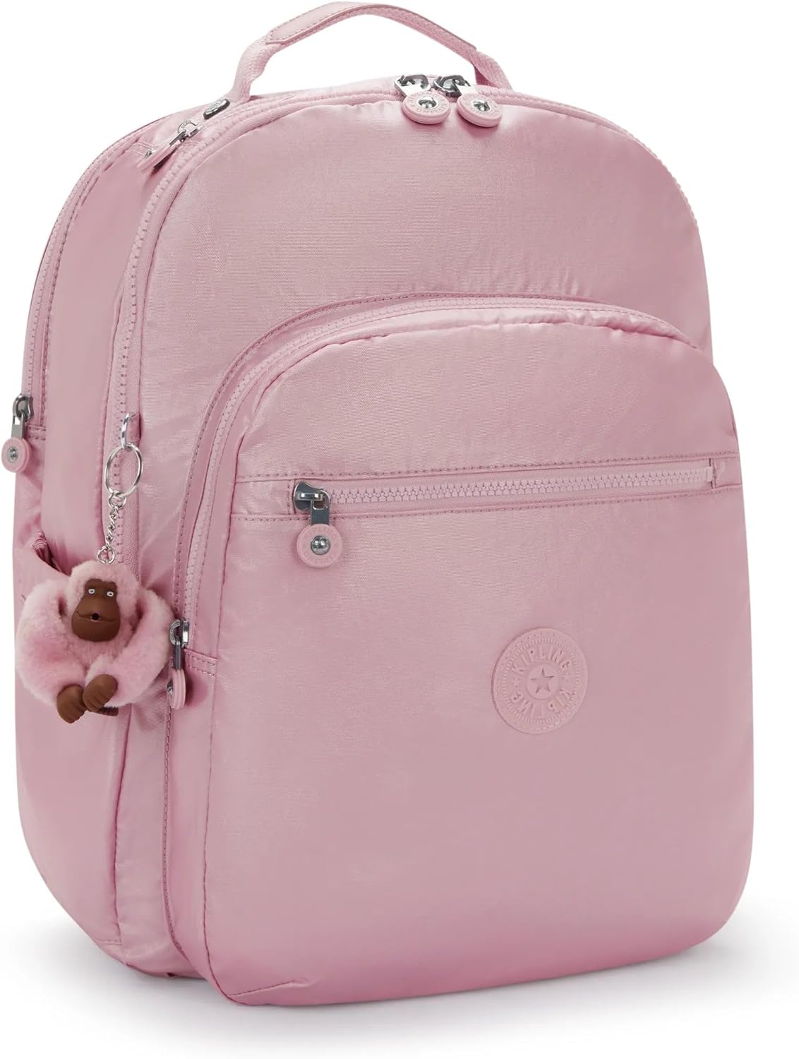 Kipling Seoul Extra Large Metallic 17" Laptop Backpack Metallic Lilac P