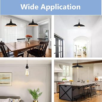 Keyless Medium Base Vintage Socket,Black Bakelite Socket E26/E27 Vintage Screw Bulbs Edison Ceiling Retro Pendant Lamp Holder (3-Pack,with Collar Ring)