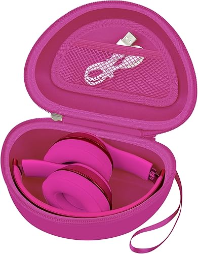 Vista 32 de Funda para auriculares compatible con Beats Solo 4, Studio Pro x Kim Kardashian, Solo3, Studio3, Solo2, Solo Pro, auriculares Bluetooth en la oreja