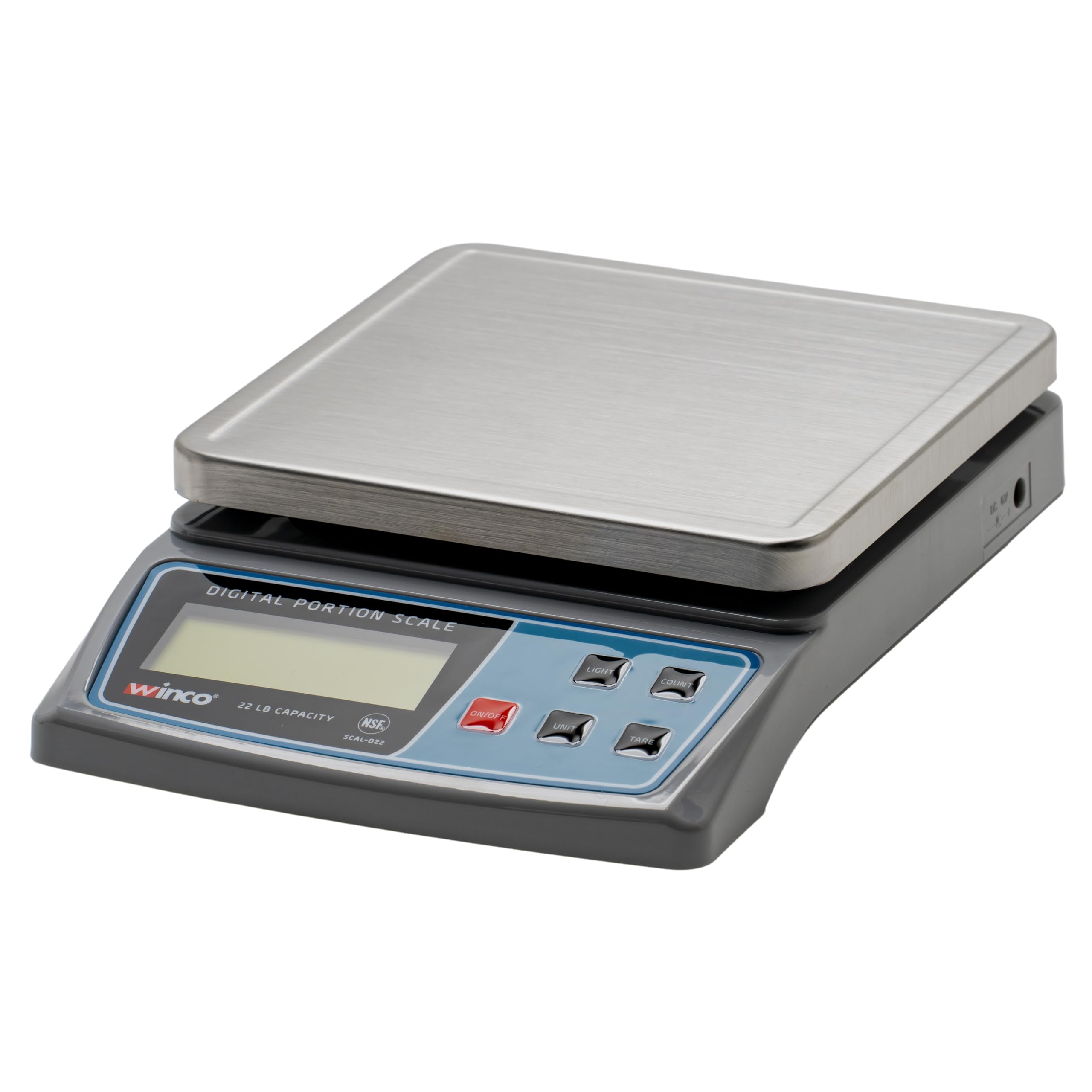 Winco SCAL-D22 - Bilancia digitale per controllo porzioni da 10 kg