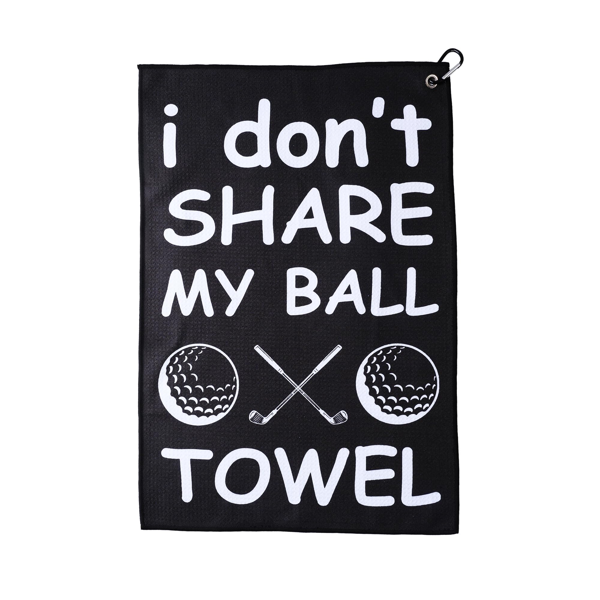 ZEETY Funny Golf Towel – Humorous Golf Towel for Golf Bags, Perfect Golf Gifts & Accessories for Men and Women Golfers