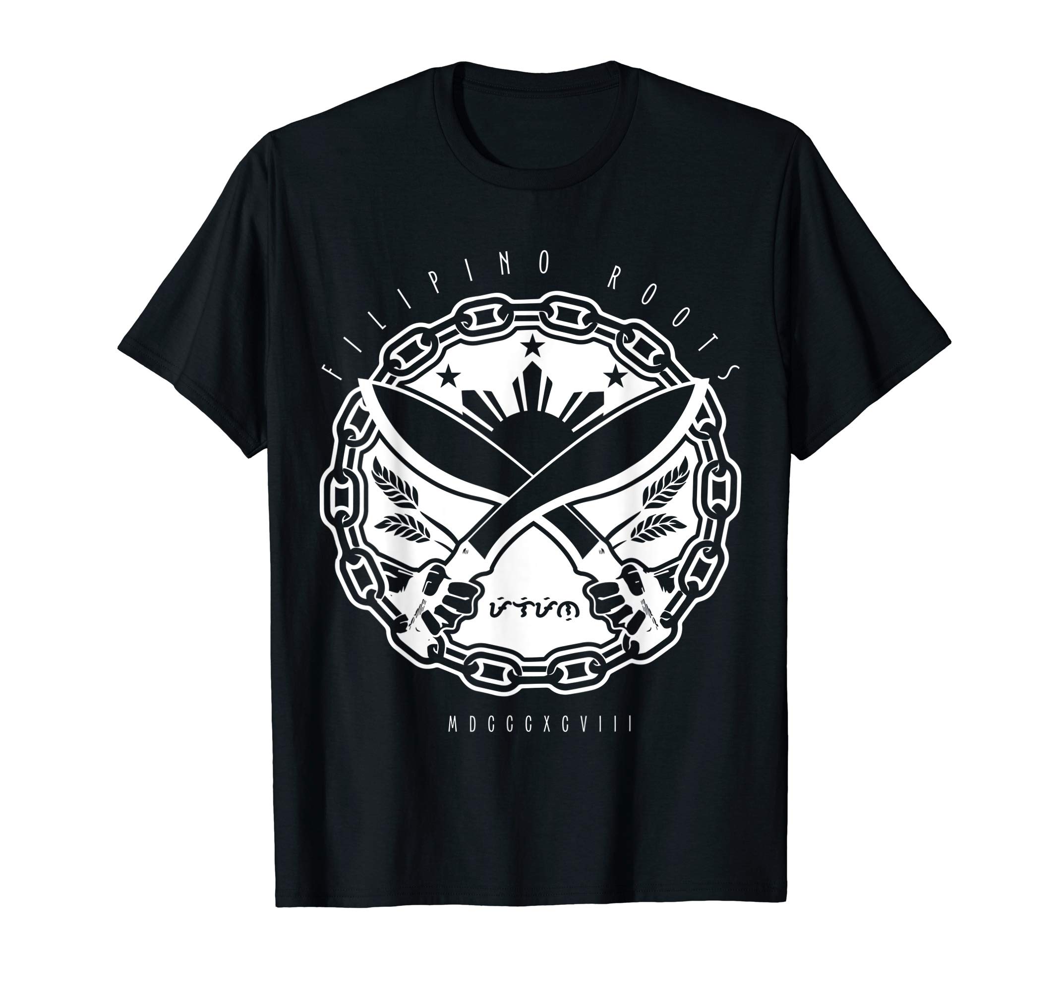 Buy Filipino Roots Pinoy Shirt - Baybayin Bolo Tee - White Ink Online ...
