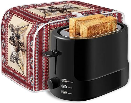 Miniatura 238 de Starry Night Toaster Covers 2 Slice Protectores de huellas dactilares a prueba de polvo y protección contra grasa para electrodomésticos Noche