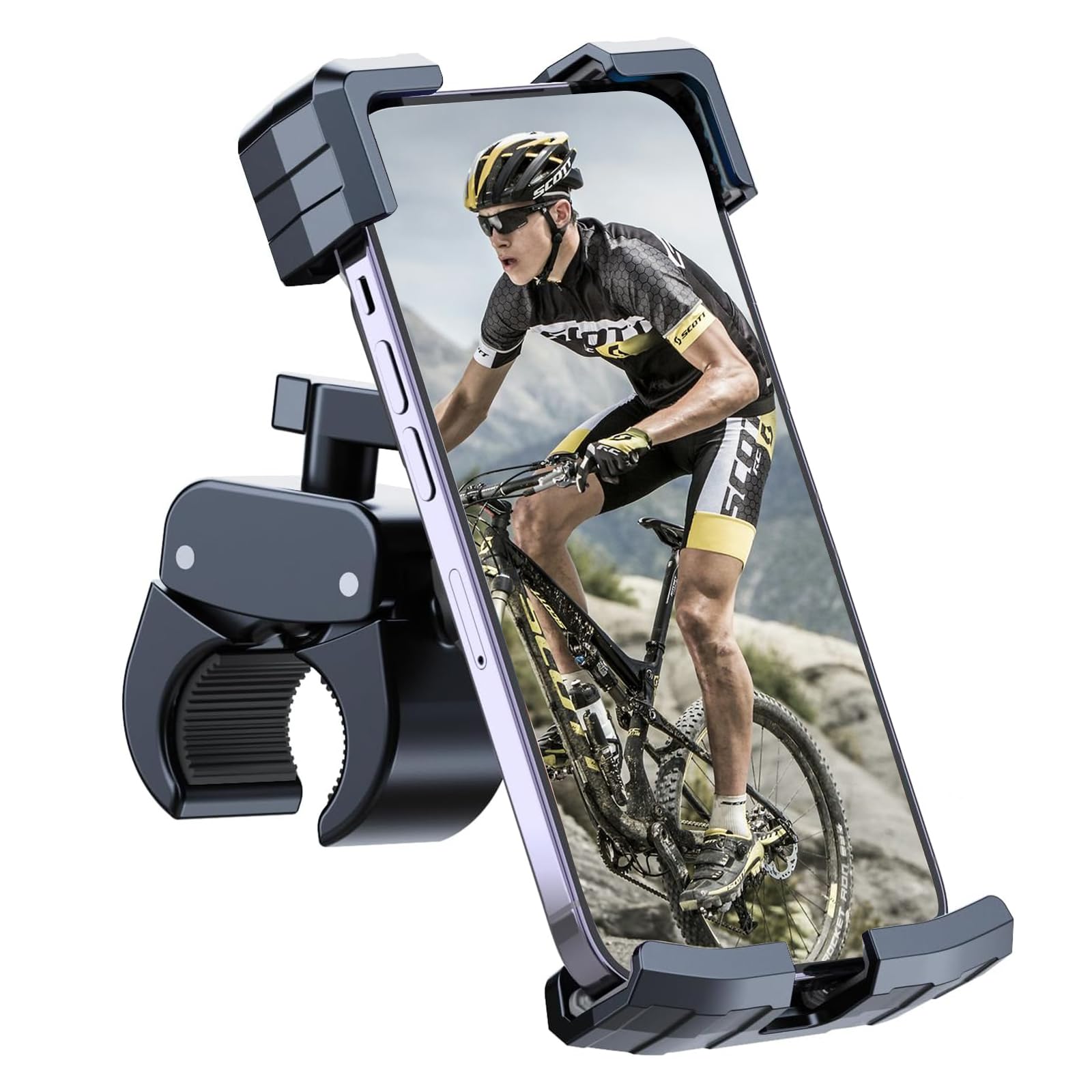 Tawveml Handyhalterung Für Fahrrad & Motorrad - Wasserdicht & 360° Drehbar