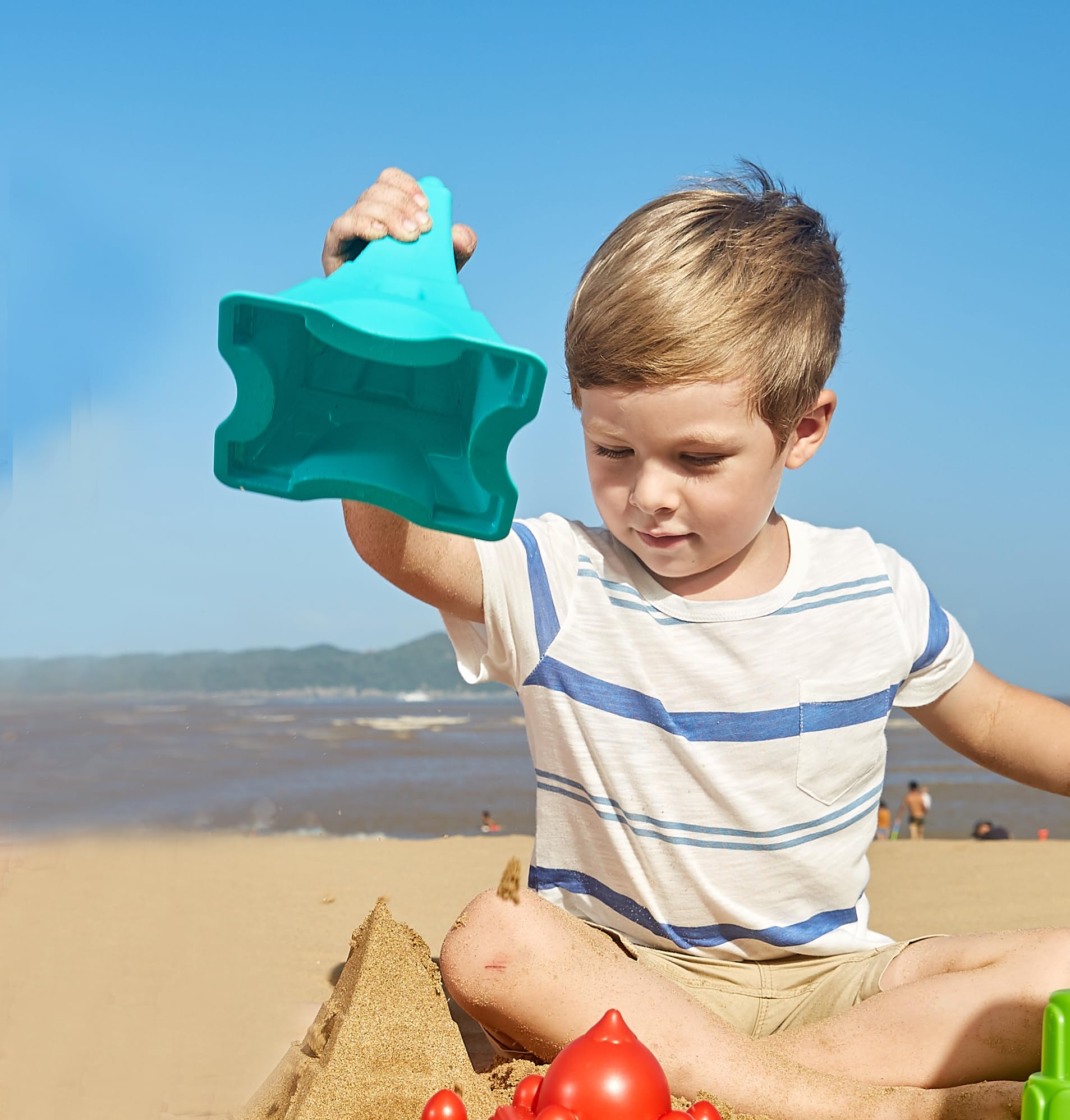 Hape Molde De Arena Taj Mahal - Juguete De Playa Y Nieve Para Niños A Partir De 18 Meses