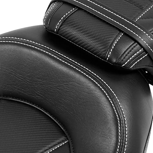 Miniatura 3 de Asiento de pasajero de perfil bajo para Harley Touring Road King FLHR Street Glide Road Glide Ultra FLTRU Special CVO Limited FLHTKSE 2009-UP