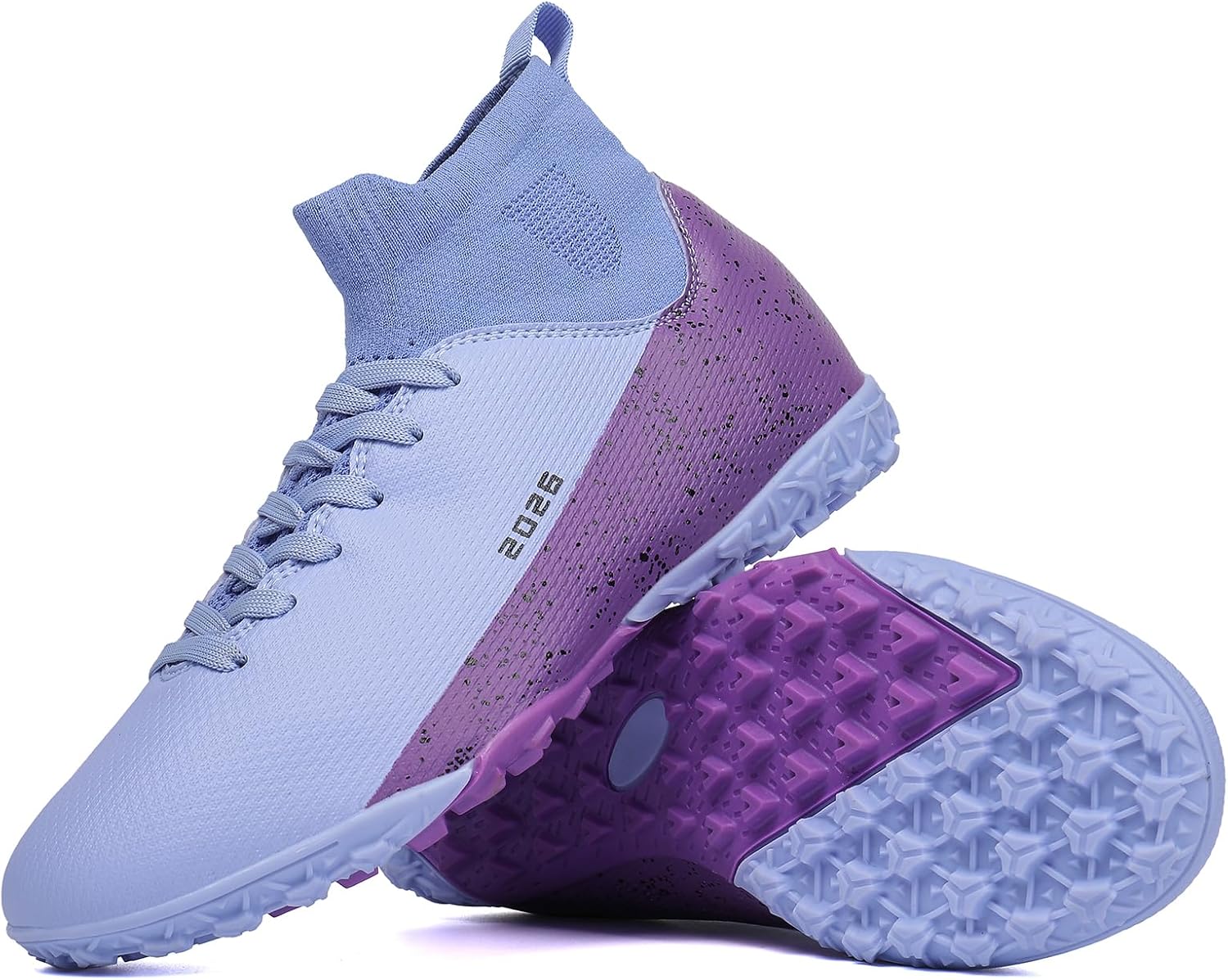 Soccer Cleats for Mens Womens Indoor Soccer Shoes Unisex Baseball Turf Shoes Youth Rugby Shoes Adult AG FG TF Football Boots Wide Training Sneaker