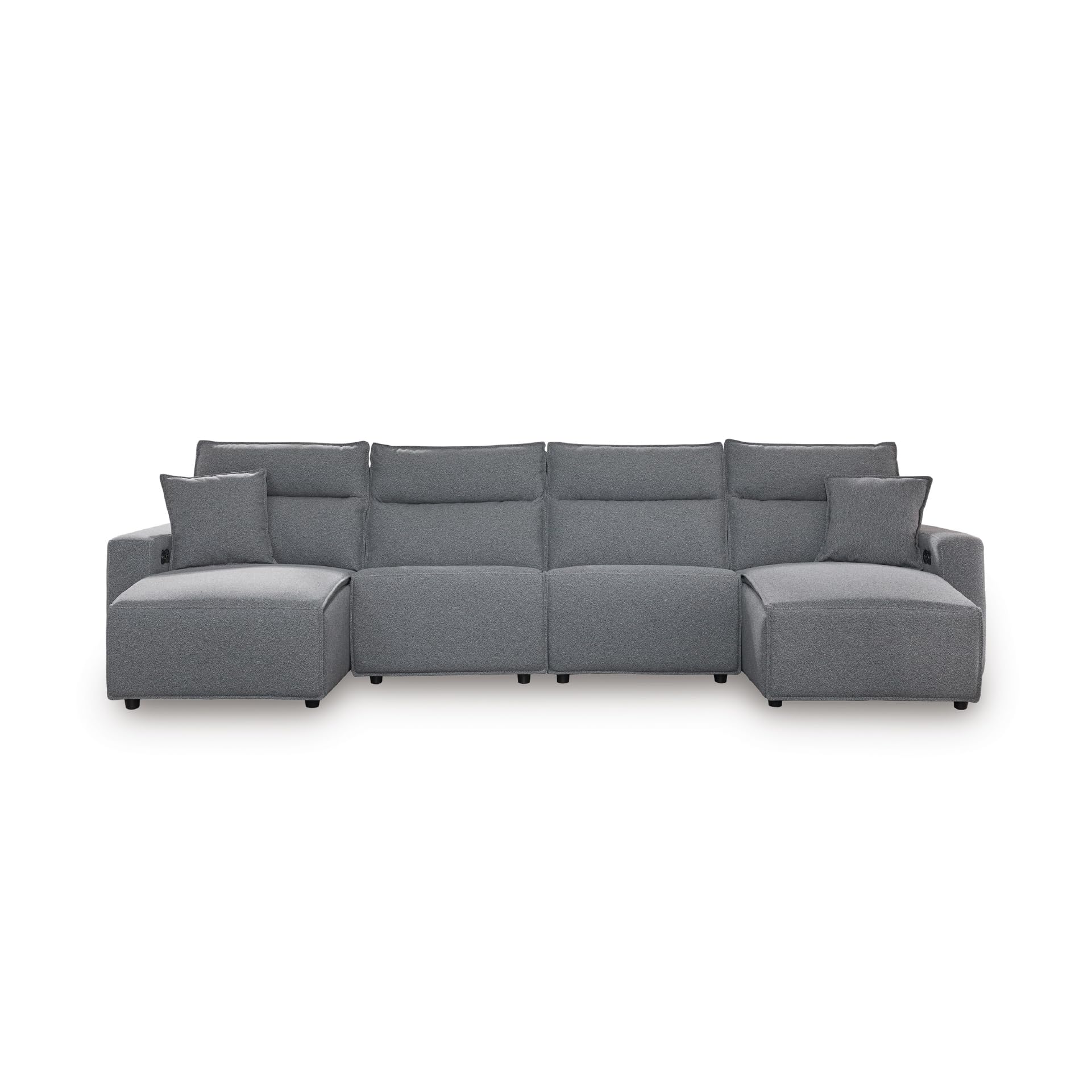 Signature Design by Ashley 4-Piece Power Reclining Sectional with Chaise